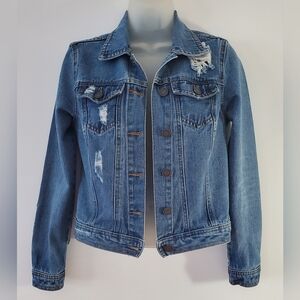 Refuge denim jacket sz xs
